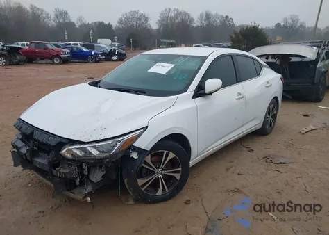 2021 Nissan Sentra Sv Xtronic Cvt from USA, damaged, VIN 3N1AB8CV6MY240592